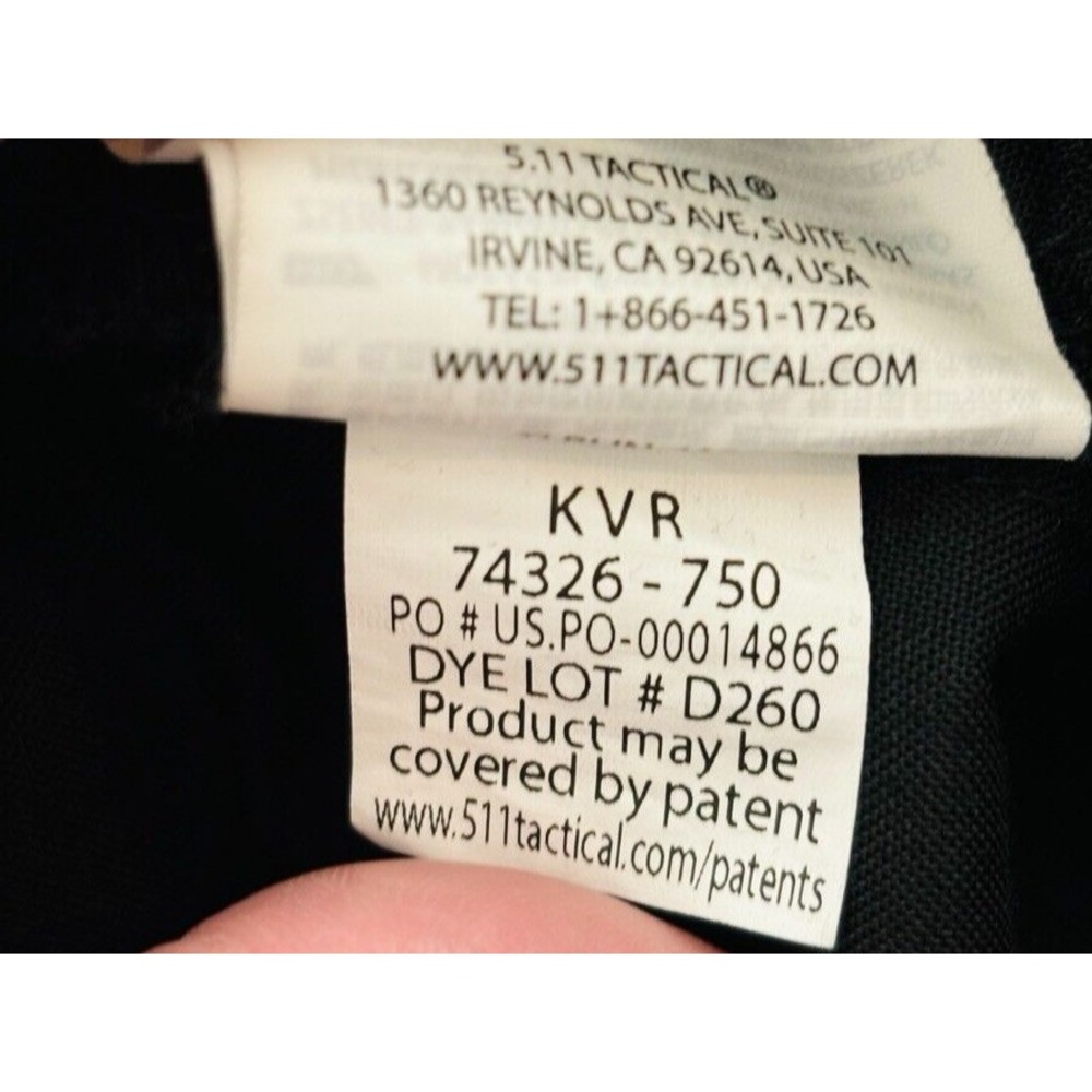 511 Tactical PDU Cargo Class B‎ Mens 33 Pant Midnight Navy Unhemmed 74326-750 - Picture 8 of 12